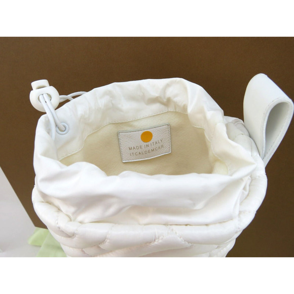 $1190 BURBERRY ROTHERFIELD WHITE RUBBER TB LOGO QUILTED SNOW RAIN BOOTS 38 - Picture 6 of 14